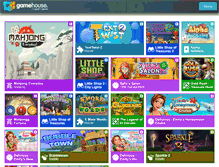 Tablet Screenshot of gamehouse.com