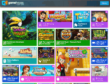 Tablet Screenshot of downloads.gamehouse.com